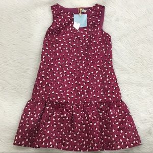 CeCe pink polka dot shift dress